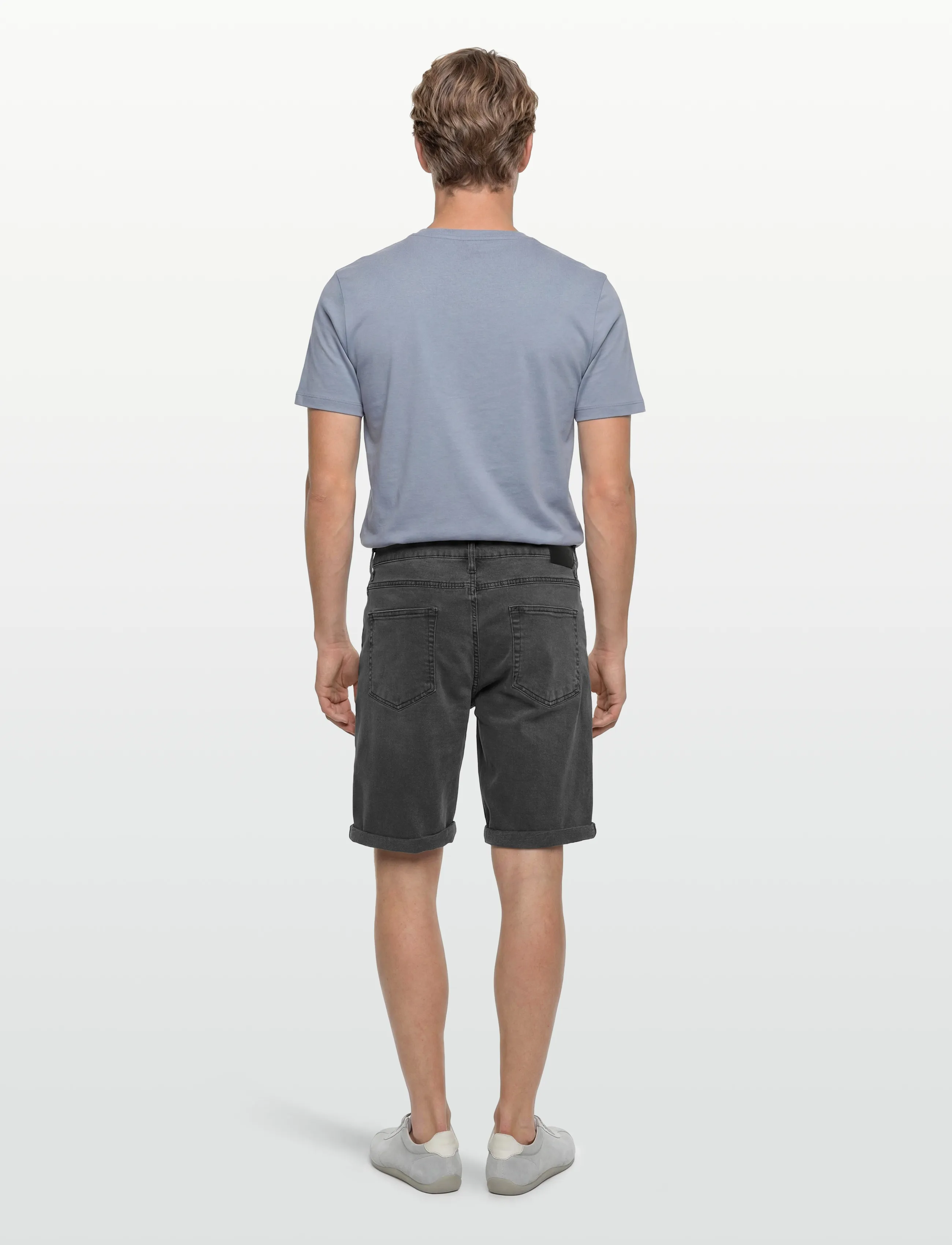 Lindbergh - Denim shorts - herren - grey - 4