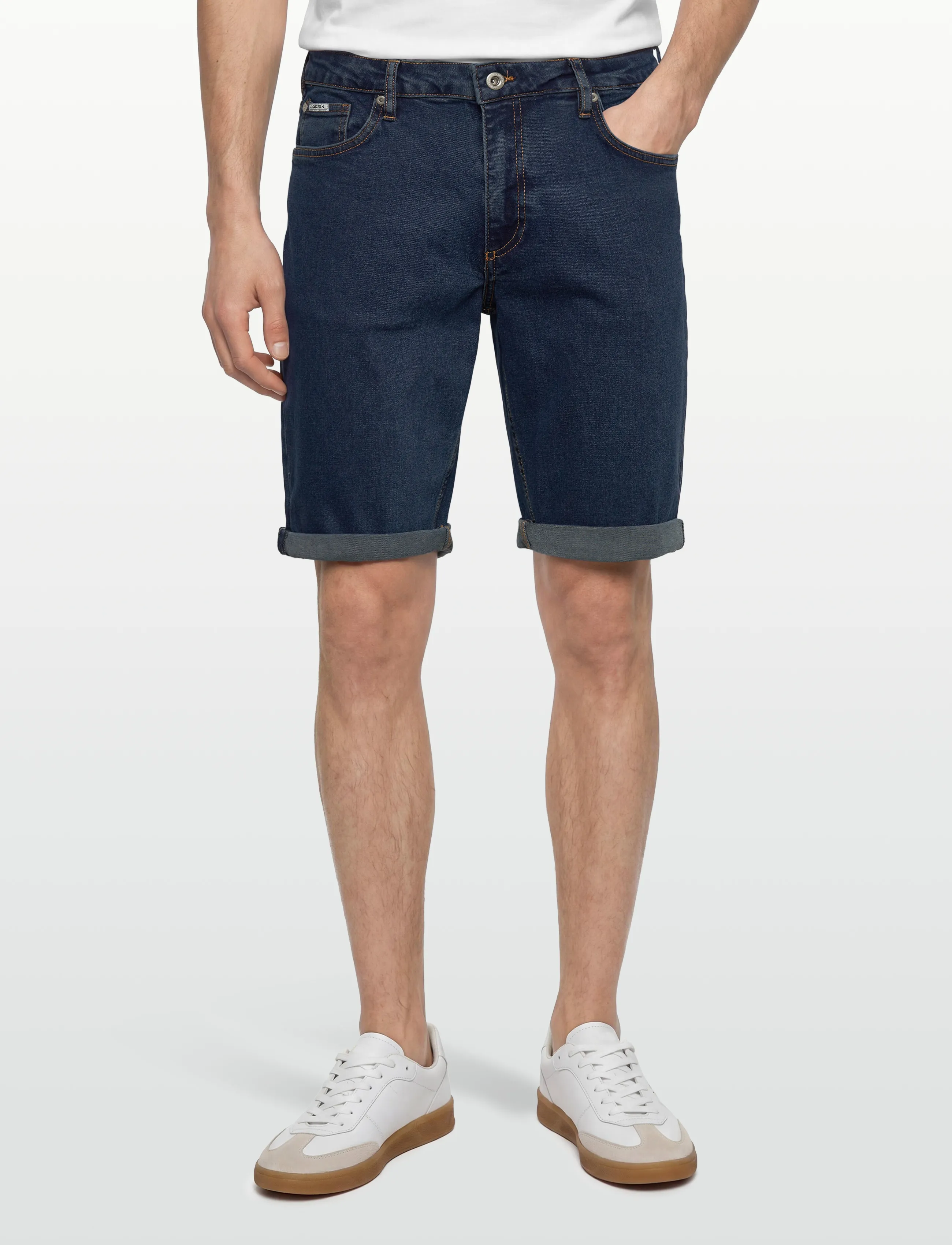 Lindbergh - Denim shorts - mænd - indigo wash - 3