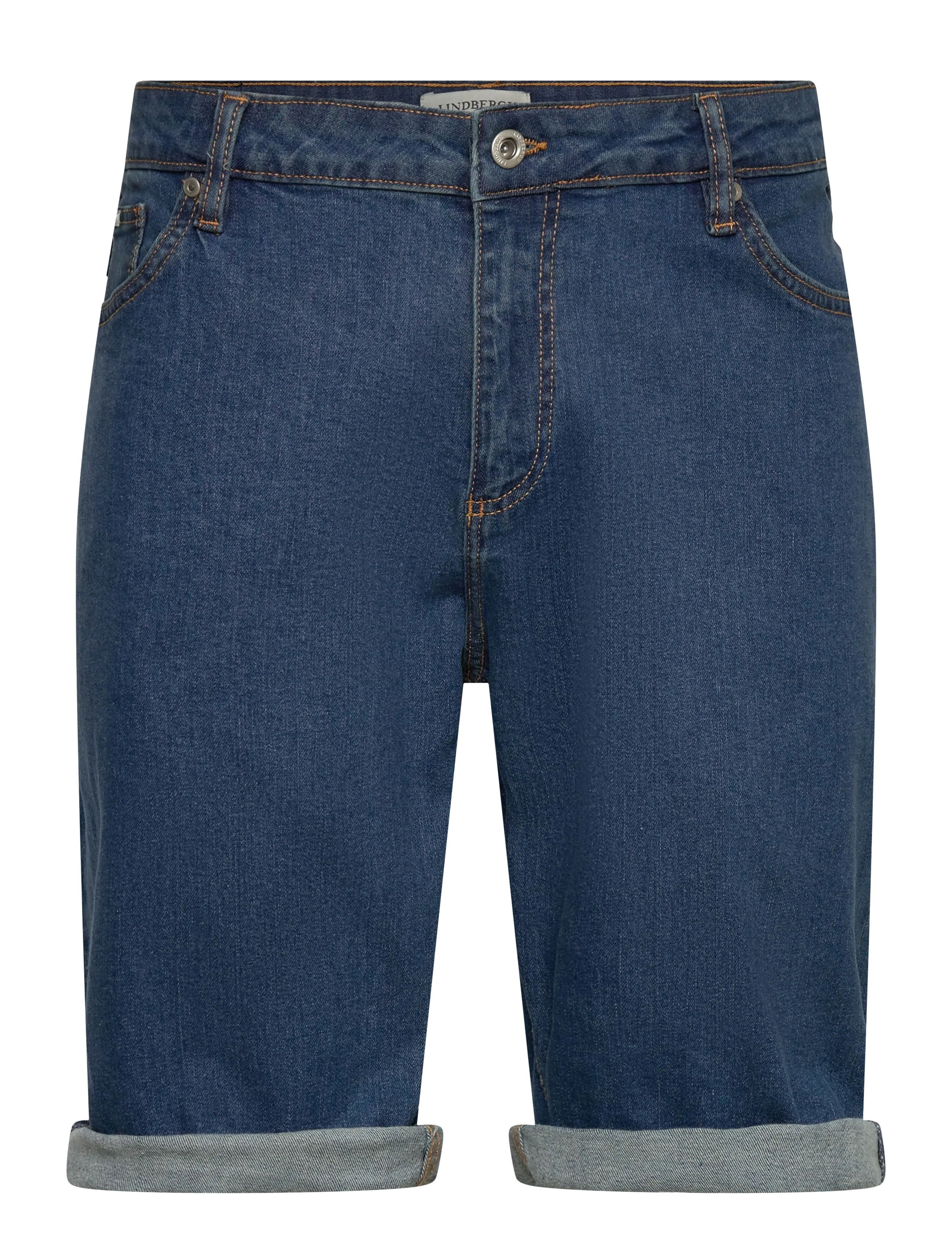 Lindbergh Denim shorts - Kleding - STONE WASH / blue
