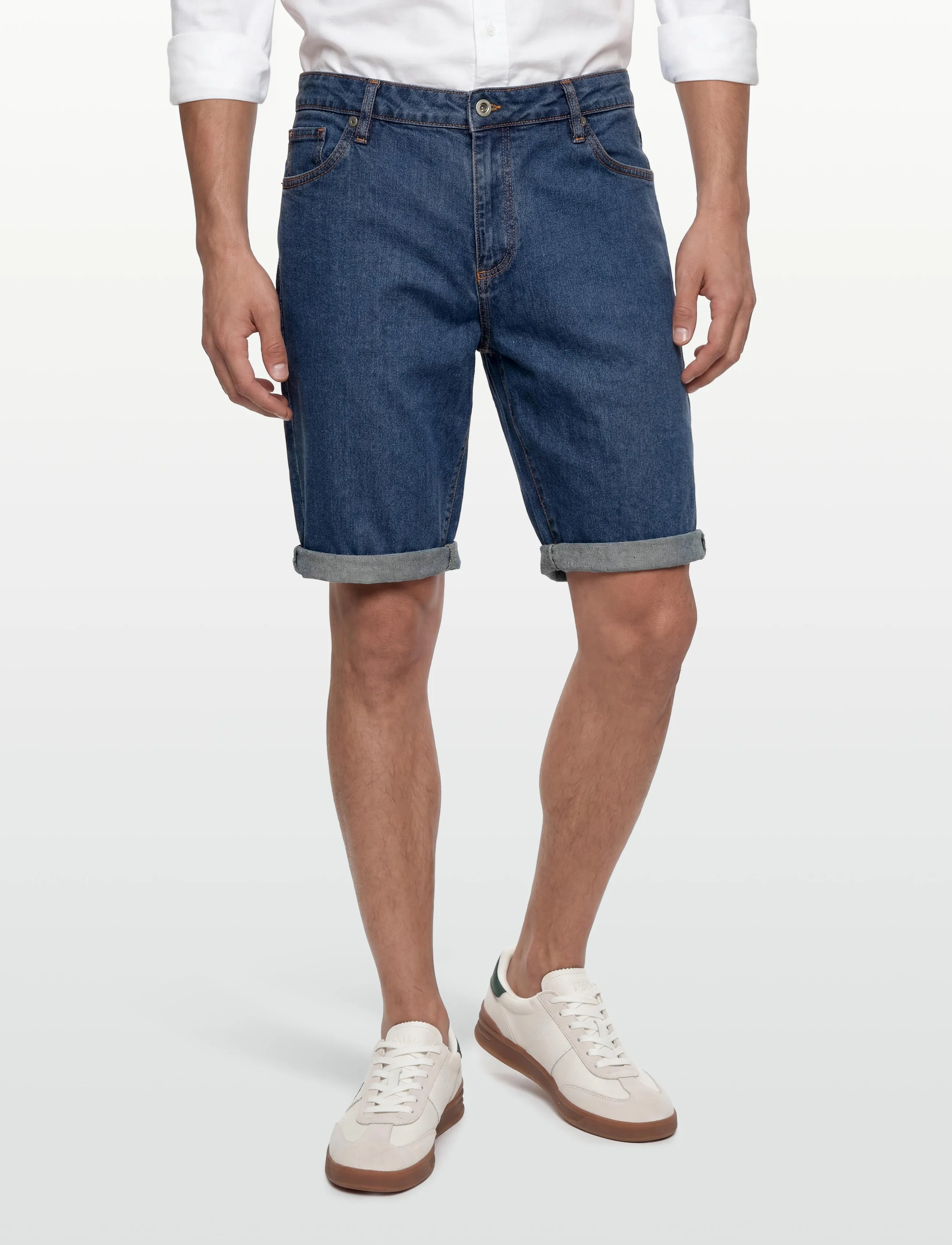 Lindbergh - Denim shorts - mænd - stone wash - 3