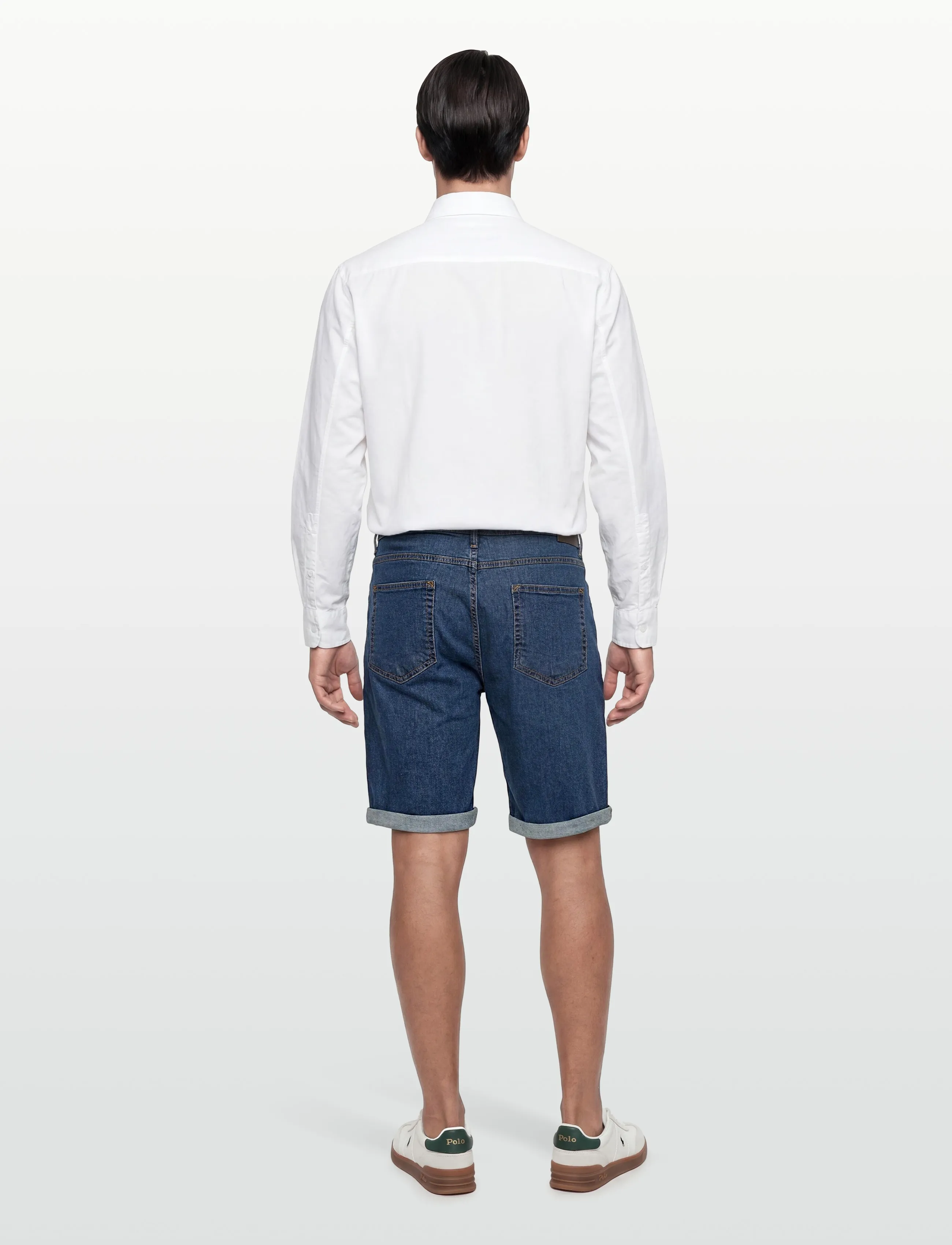 Lindbergh - Denim shorts - mænd - stone wash - 4