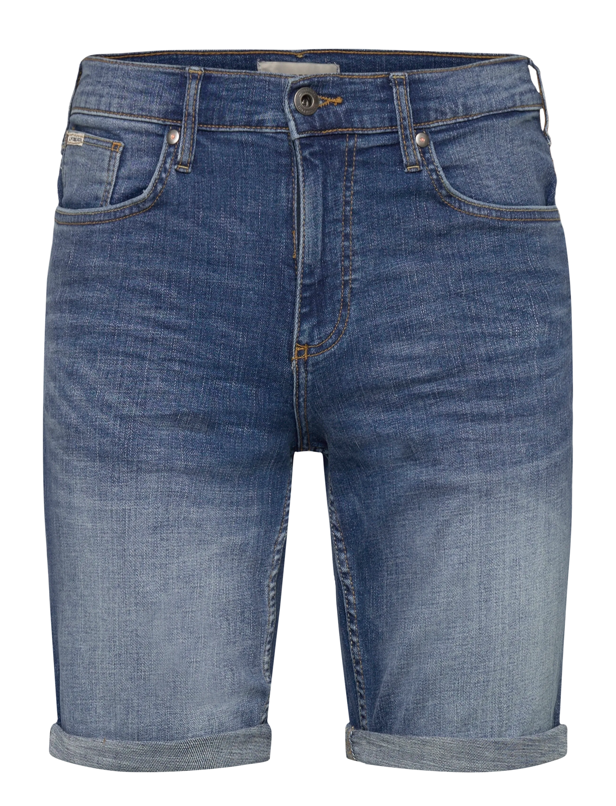 LINDBERGH Stretch Denim Shorts Blau - XL - Herren