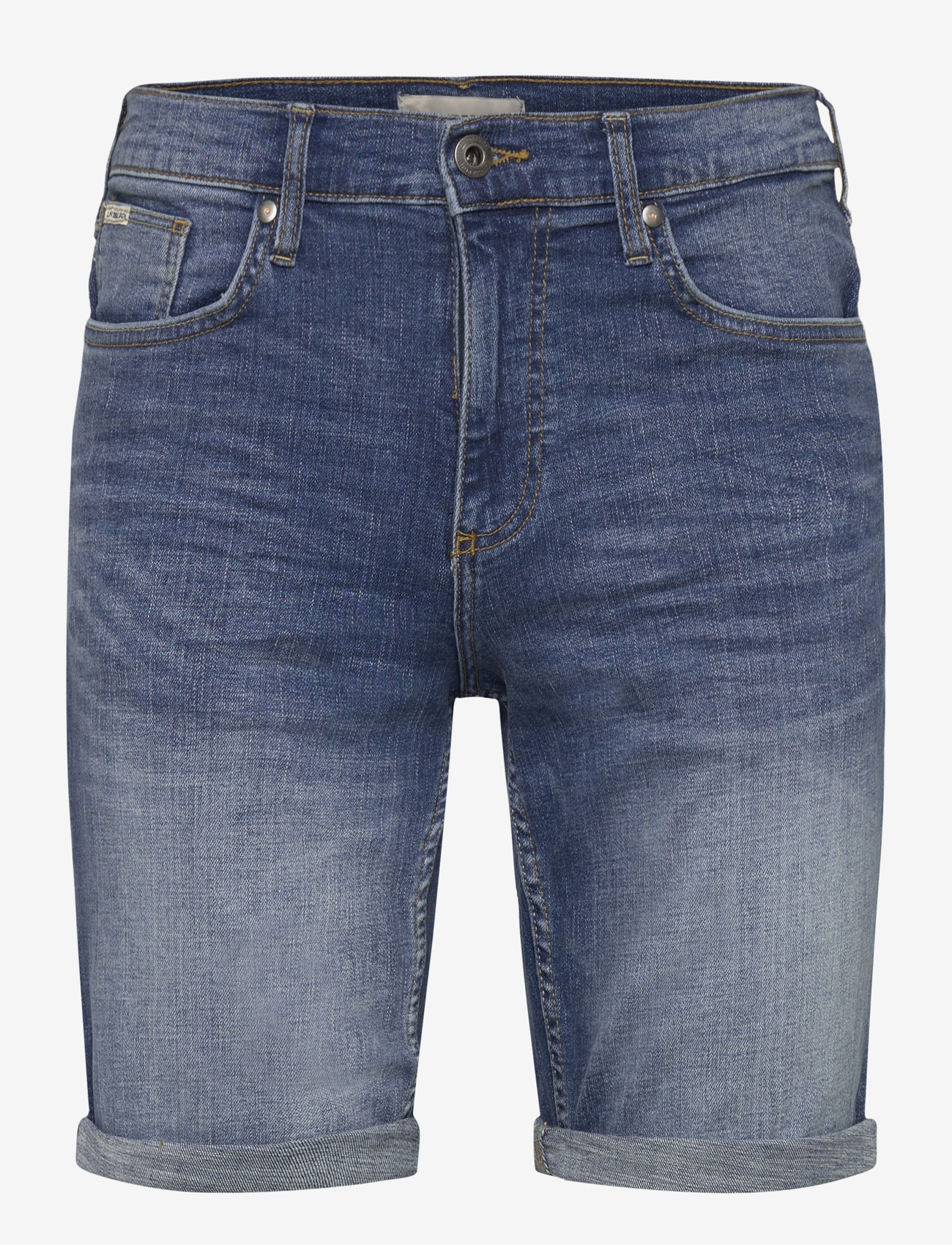 Lindbergh - Stretch denim shorts - herren - classic blue - 1