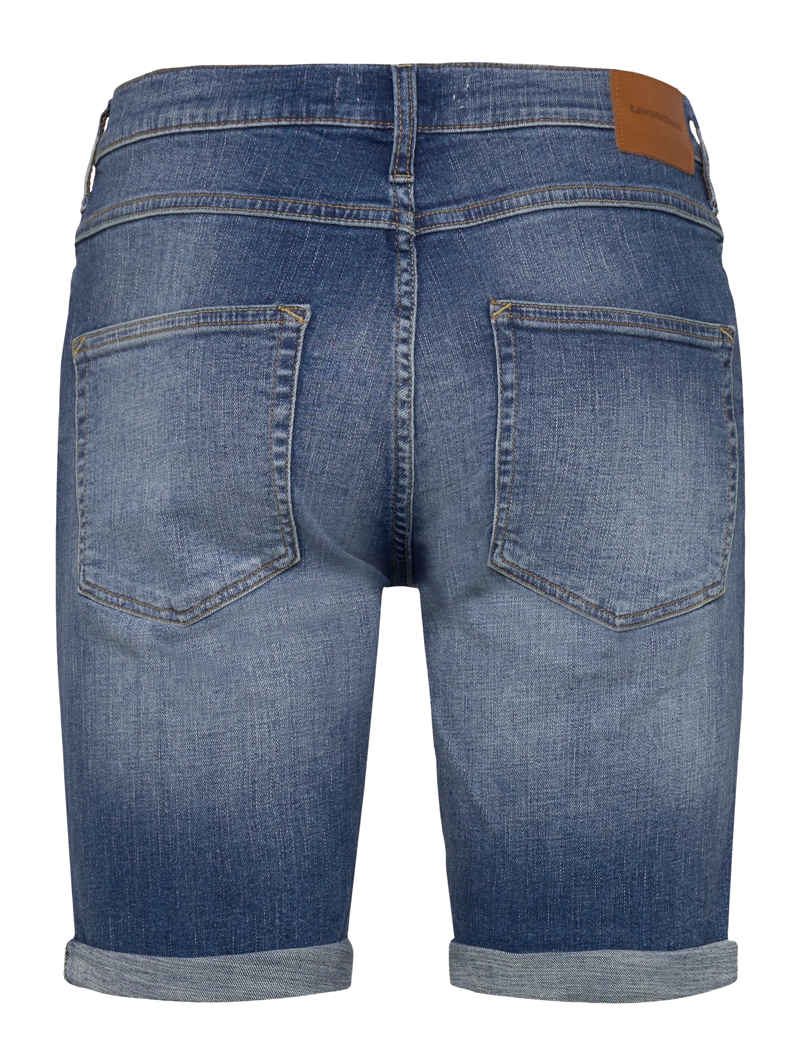 Lindbergh - Stretch denim shorts - miesten - classic blue - 2