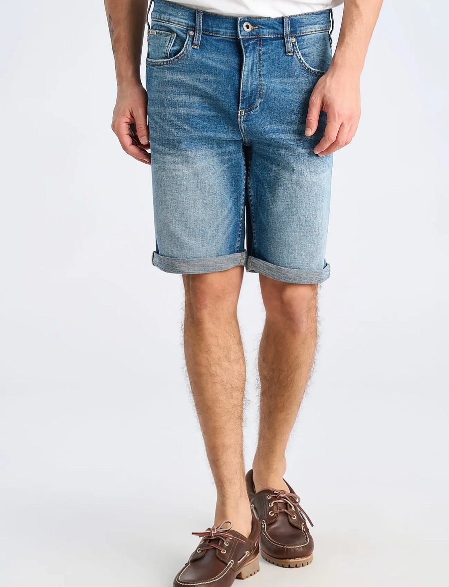 Lindbergh - Stretch denim shorts - short en jean - classic blue - 3