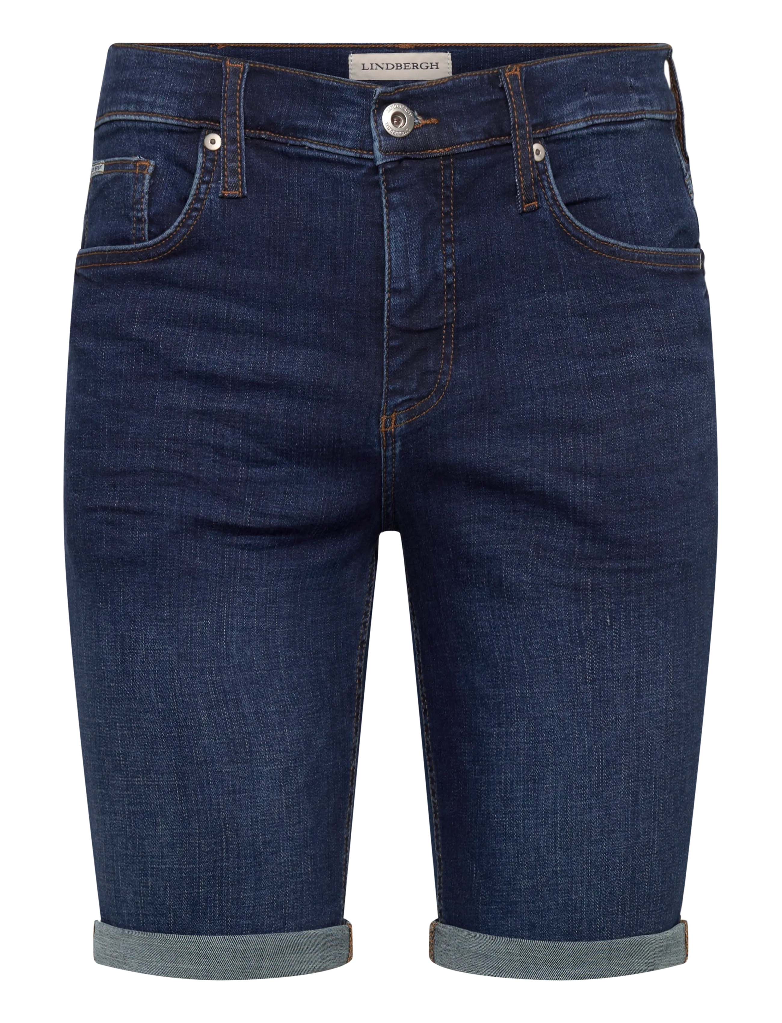 Lindbergh - Superflex denim shorts - denim shorts - heavy blue - 1