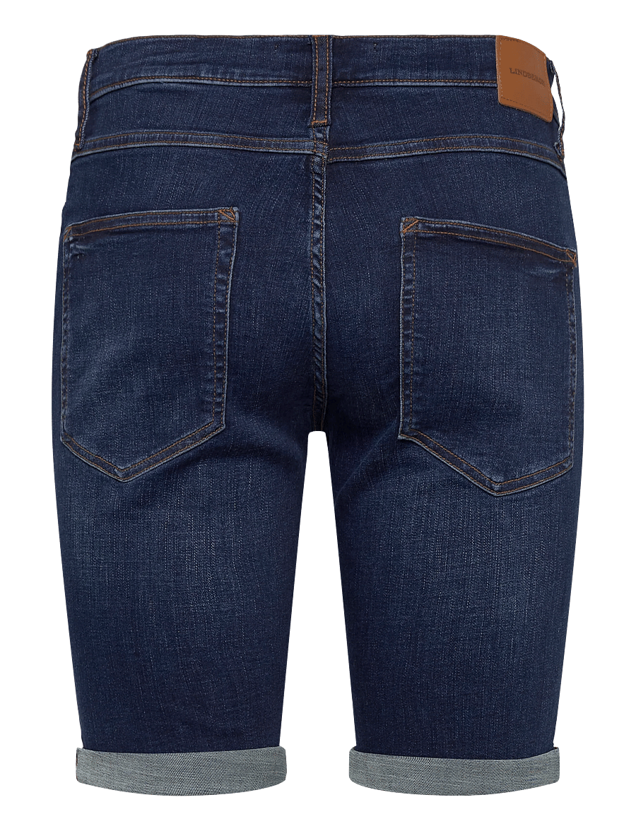 Lindbergh - Superflex denim shorts - jorts - heavy blue - 2
