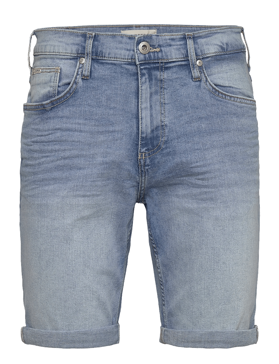 Lindbergh - Stretch denim shorts - jorts - sun bleached blue - 0
