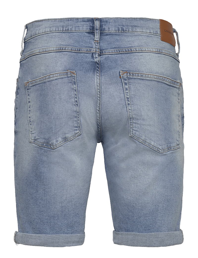 Lindbergh - Stretch denim shorts - jorts - sun bleached blue - 1