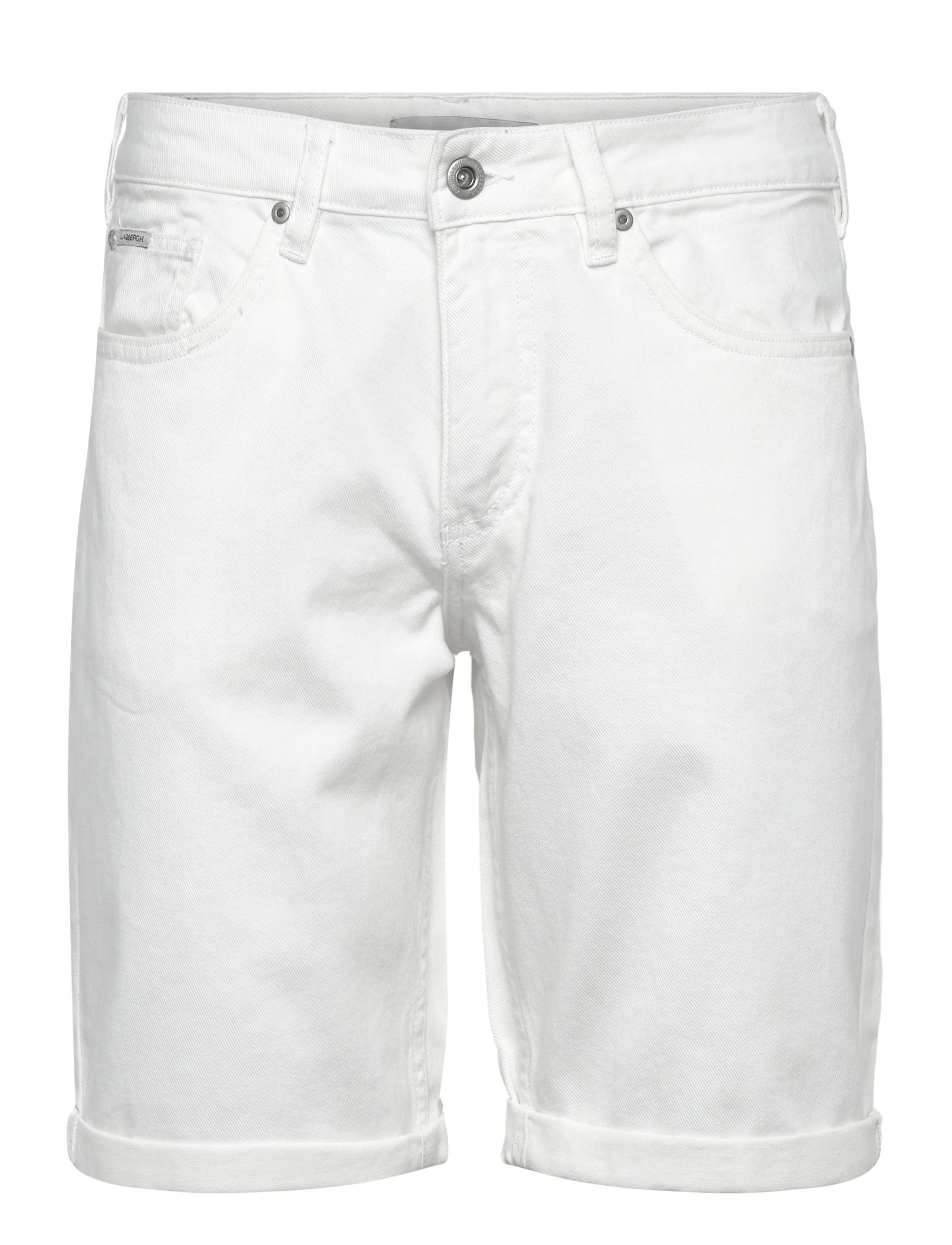 Lindbergh Stretch denim shorts - Alles anzeigen - WHITE / white
