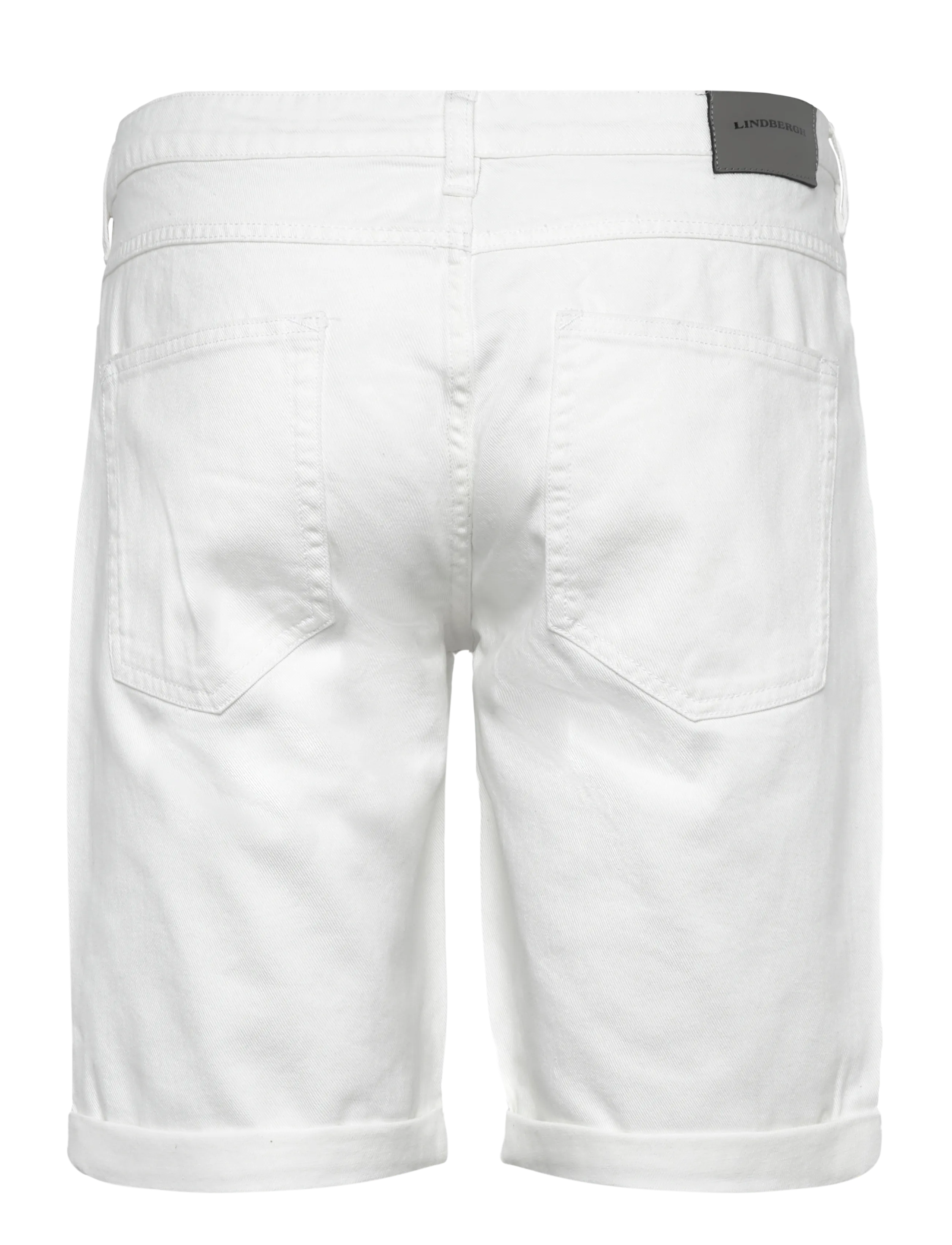 Lindbergh - Stretch denim shorts - heren - white - 2