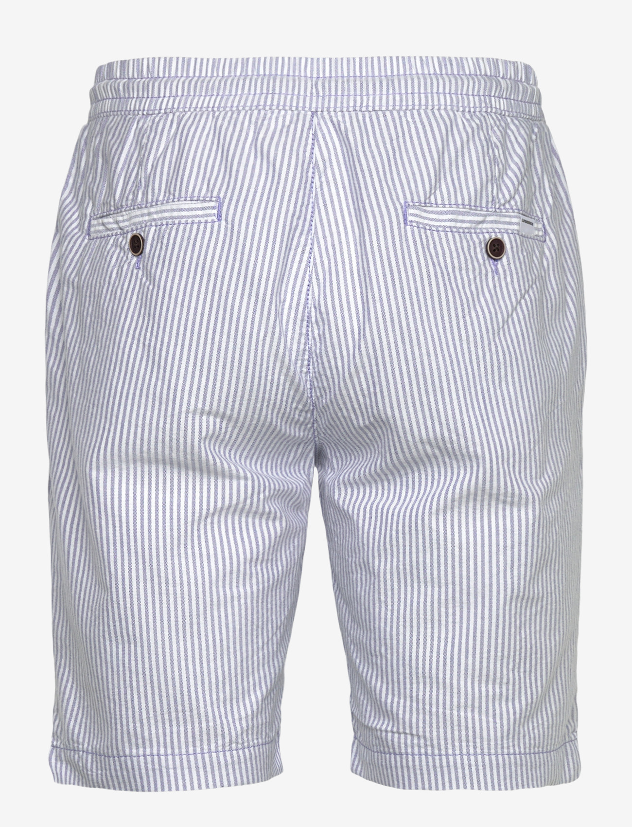 Lindbergh - Oxford drawstring shorts - casual shorts - blue stripe - 2