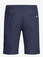 Lindbergh - Oxford drawstring shorts - casual shorts - navy - 1