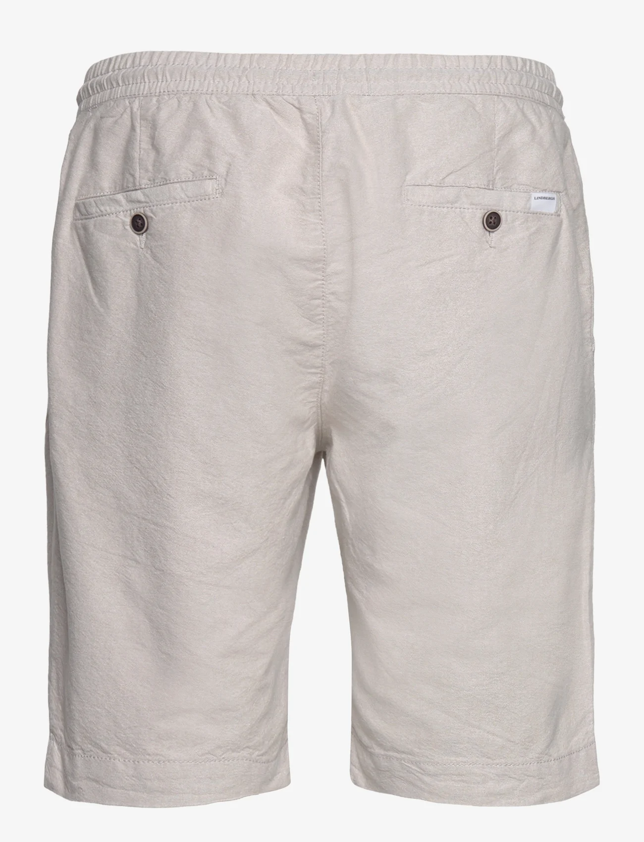 Lindbergh - Oxford drawstring shorts - casual shorts - sand - 1