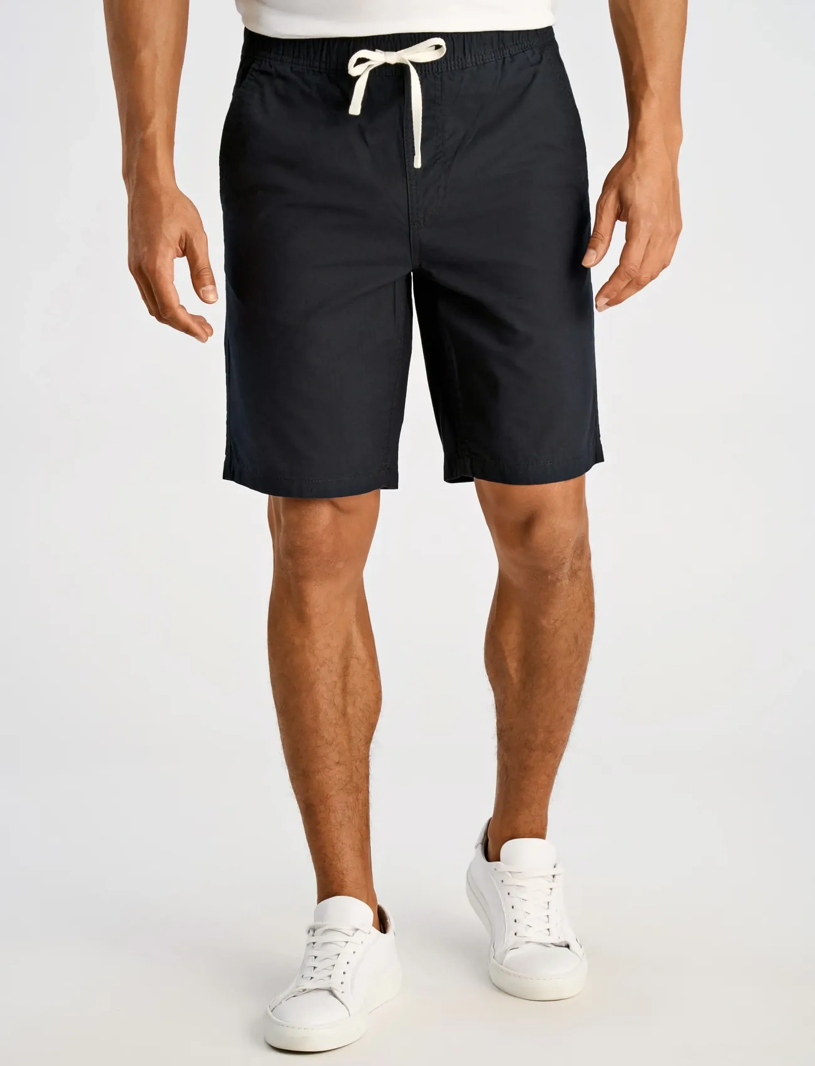 Lindbergh - Elastic waist shorts - laveste priser - black - 3