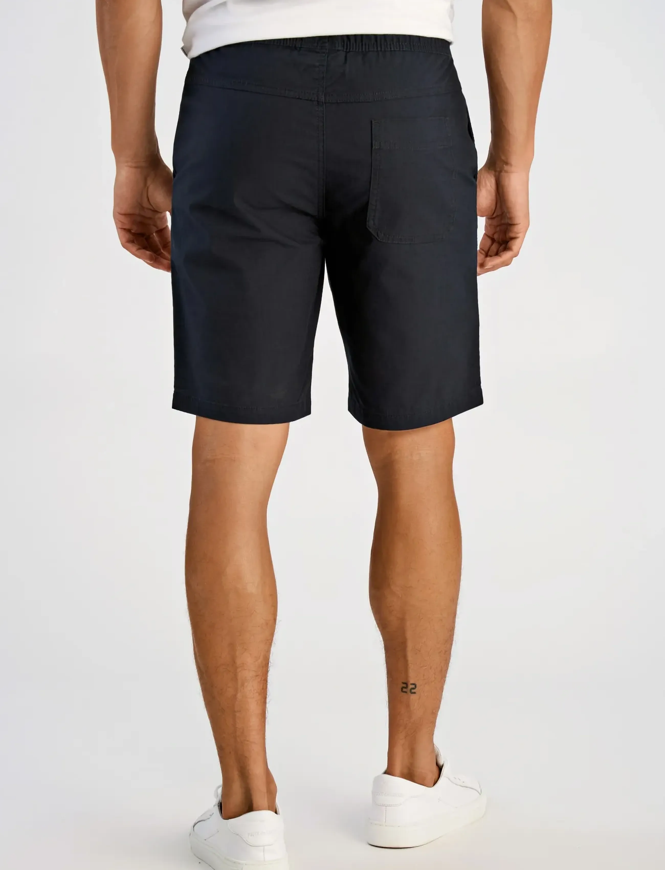 Lindbergh - Elastic waist shorts - laveste priser - black - 4
