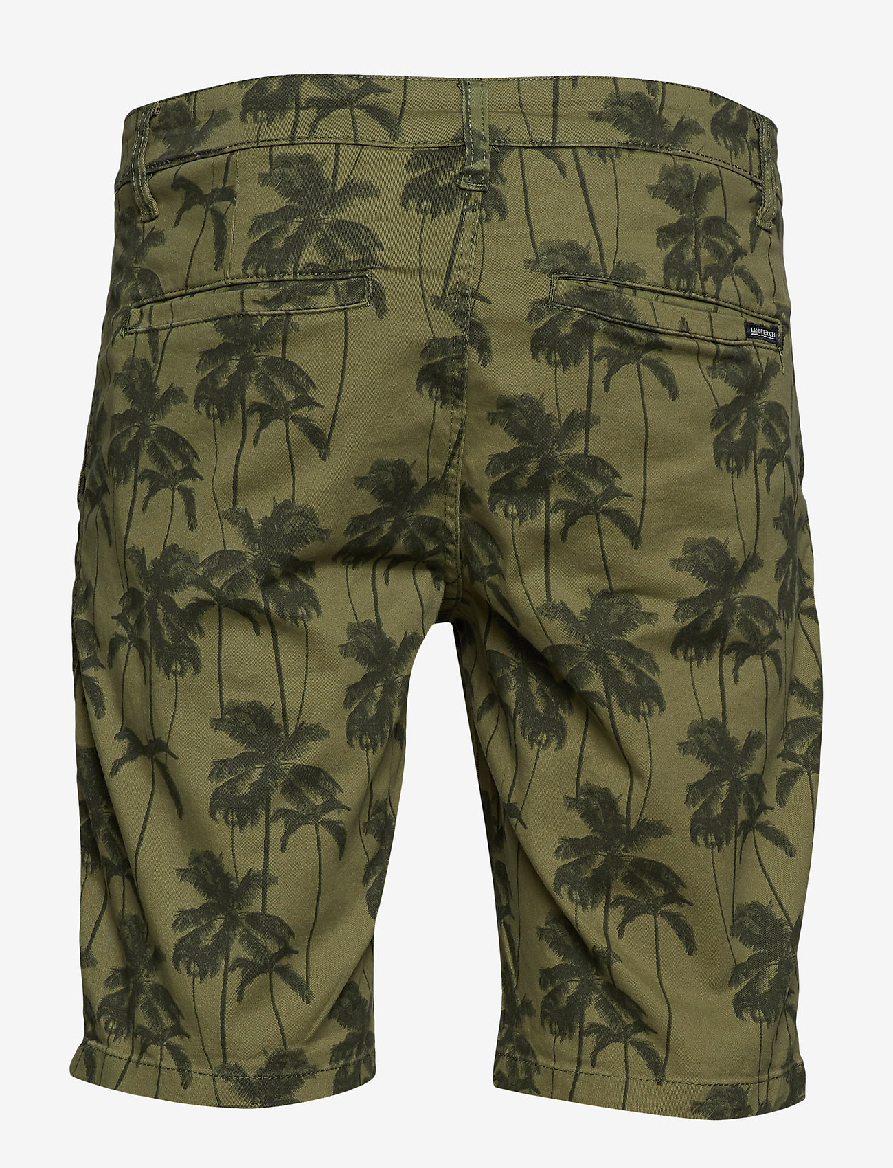 Lindbergh - Printed chino shorts - army - 1