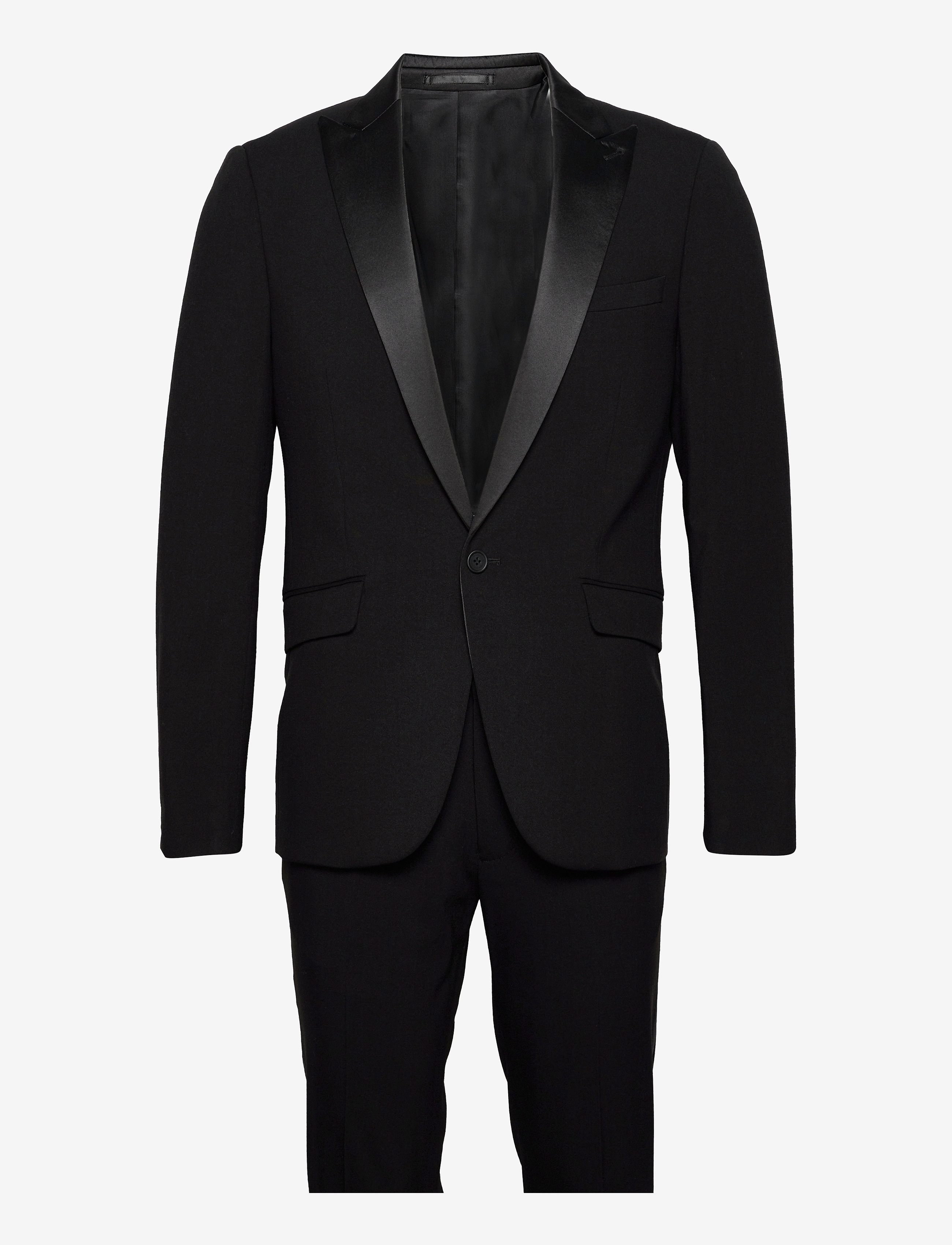 Responsibly stretch tuxedosuit - BLACK