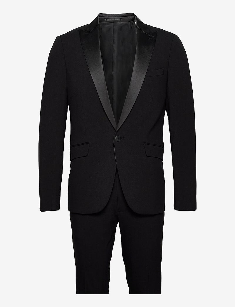 Lindbergh - Responsibly stretch tuxedosuit - smokinger - black - 1
