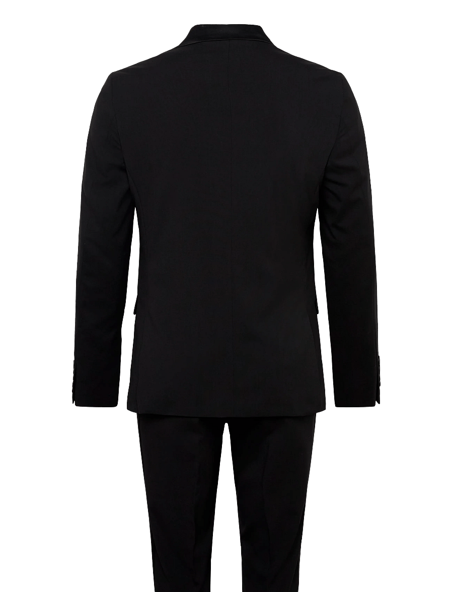 Lindbergh - Stretch tuxedo suit - smokings - jet black - 2