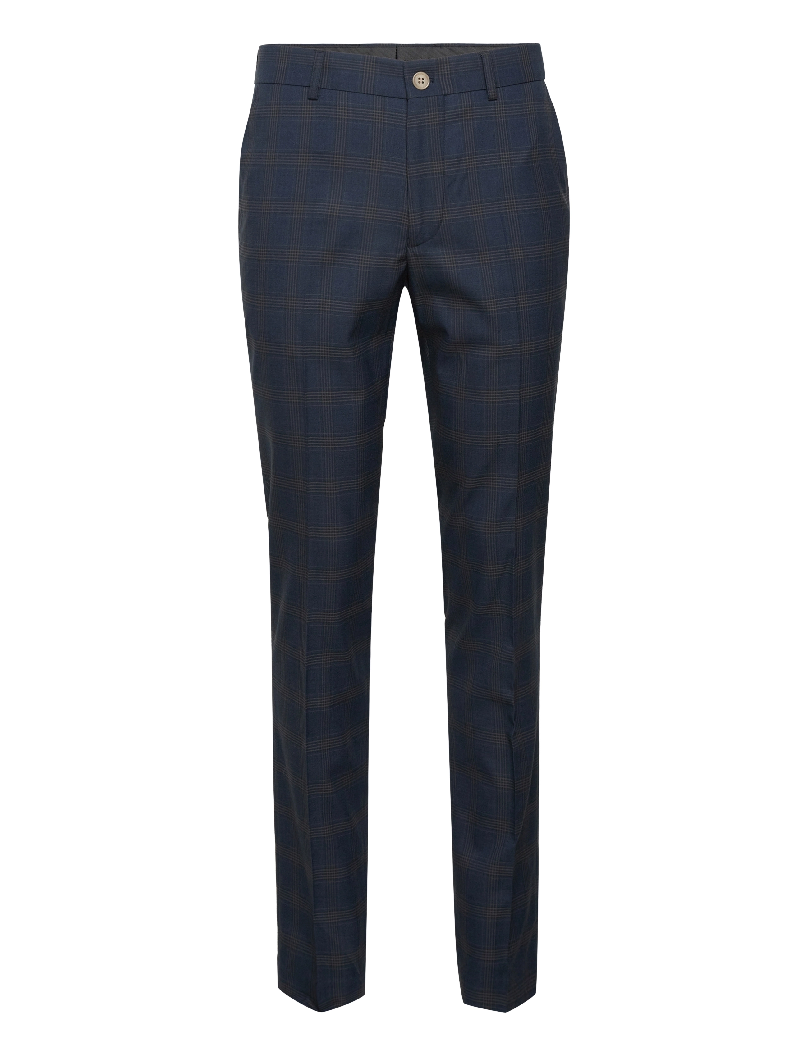 Lindbergh - Checked stretch suit - navy - 2