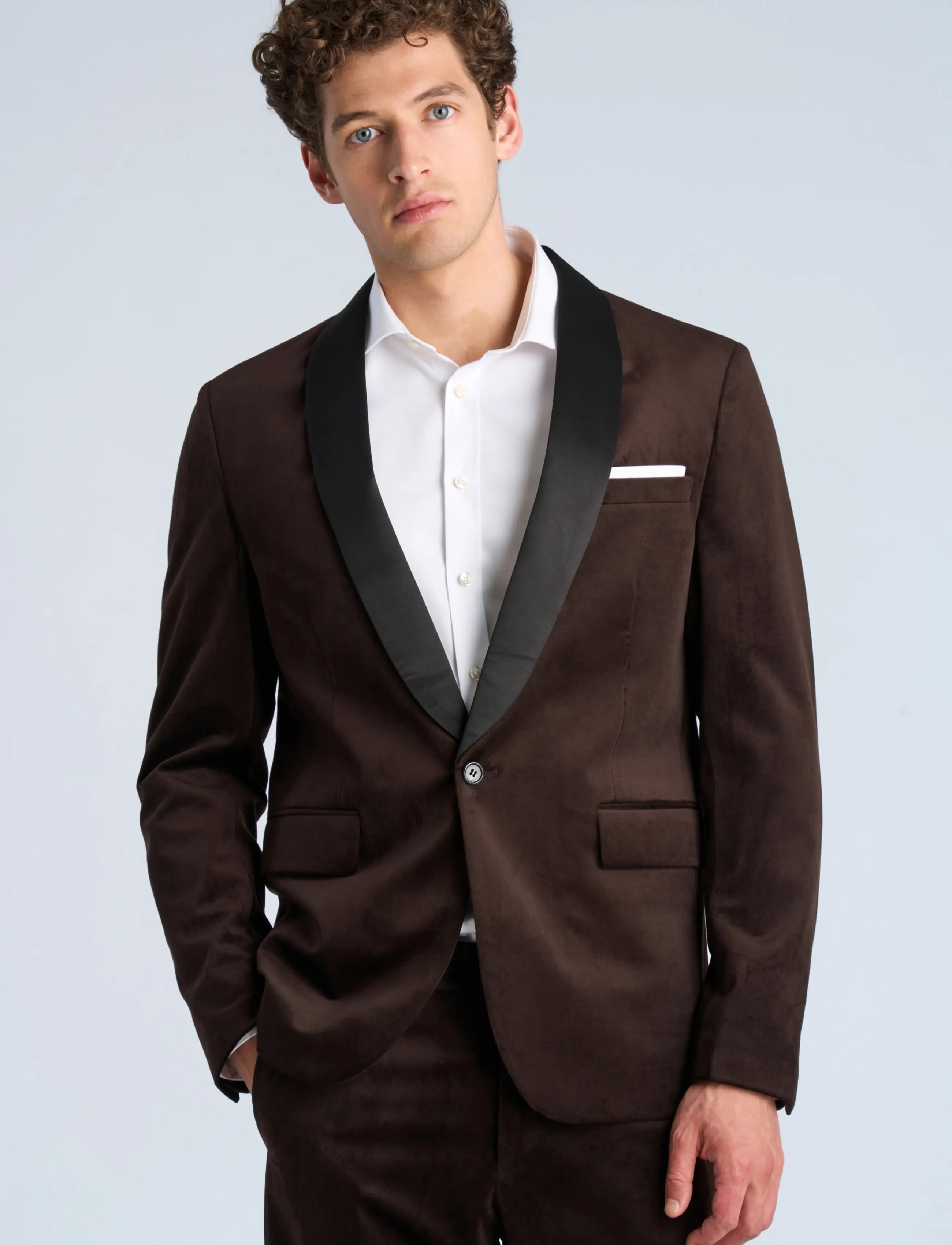 Lindbergh Velvet Tuxedo Suit helset herr – bild 2