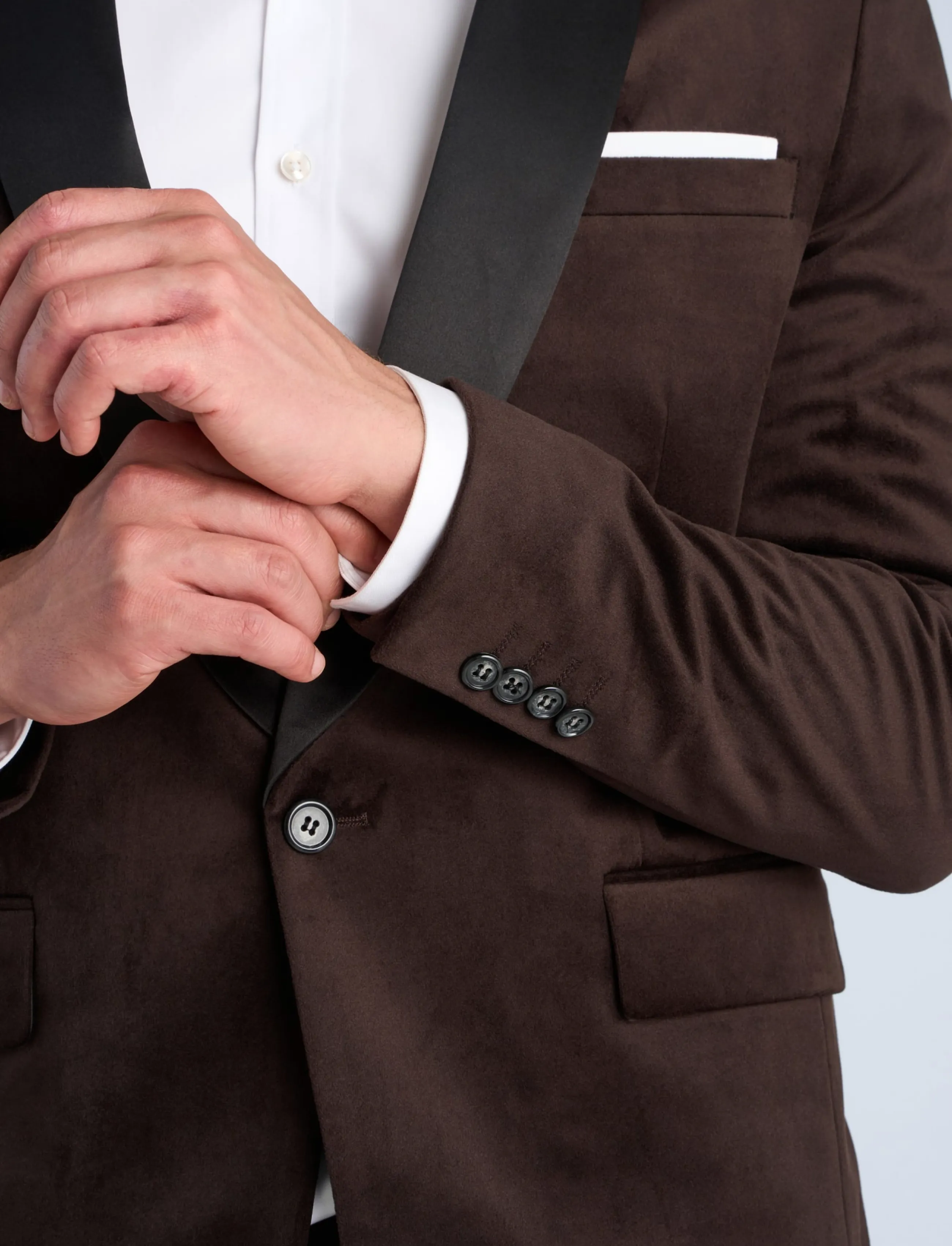 Lindbergh Velvet Tuxedo Suit helset herr – bild 7