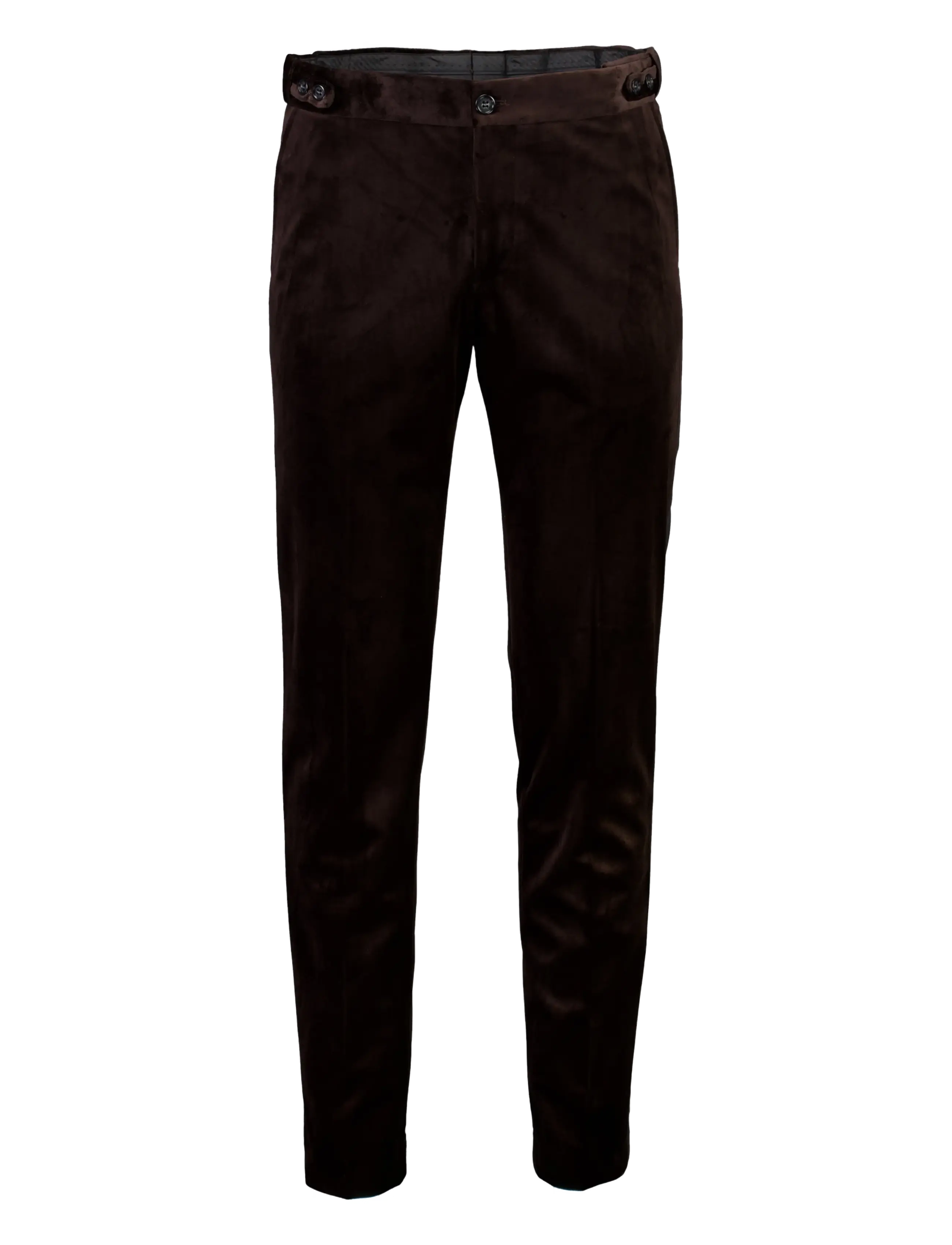 Lindbergh - Velvet tuxedo suit - smokingud - brown - 3