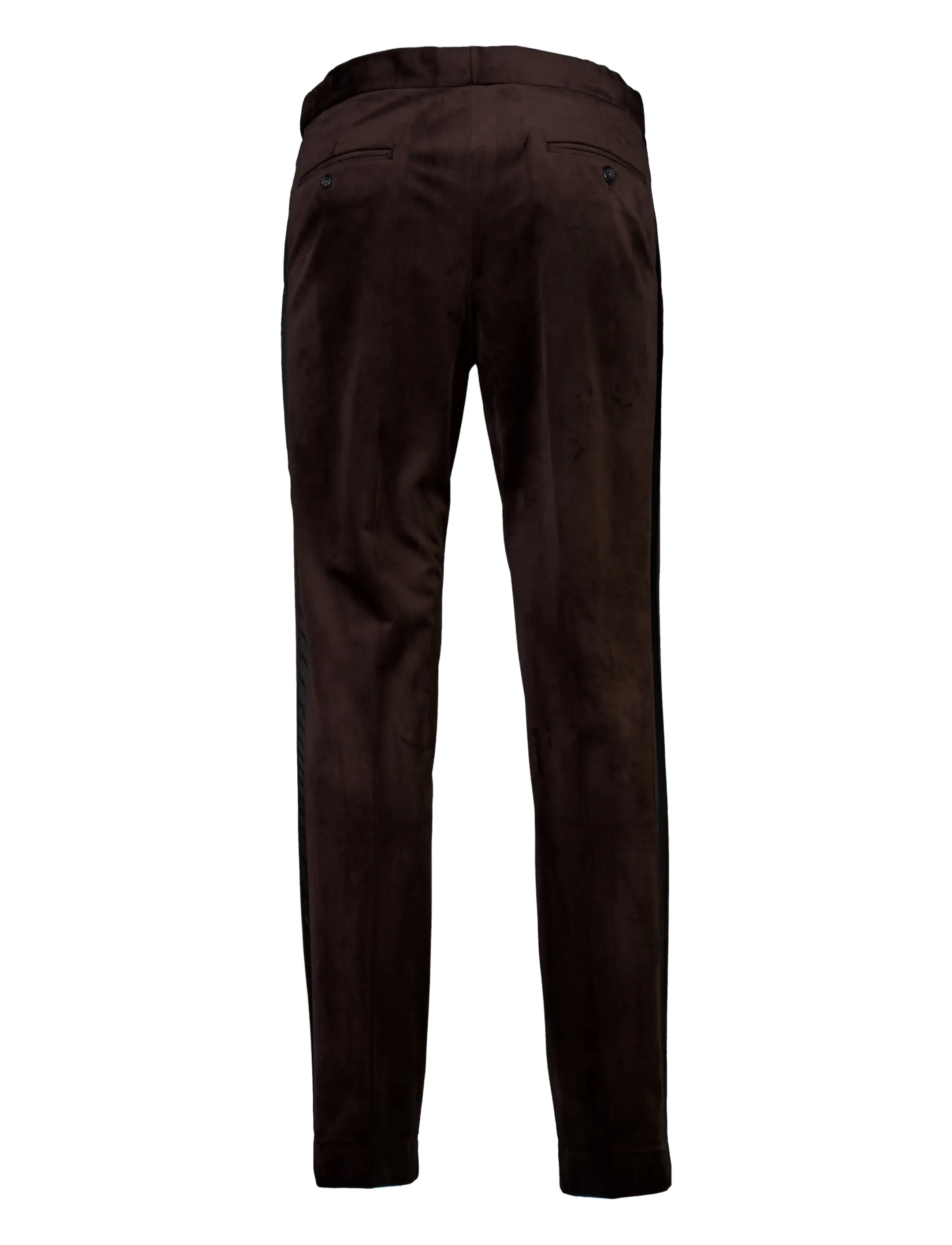 Lindbergh - Velvet tuxedo suit - smokingud - brown - 5