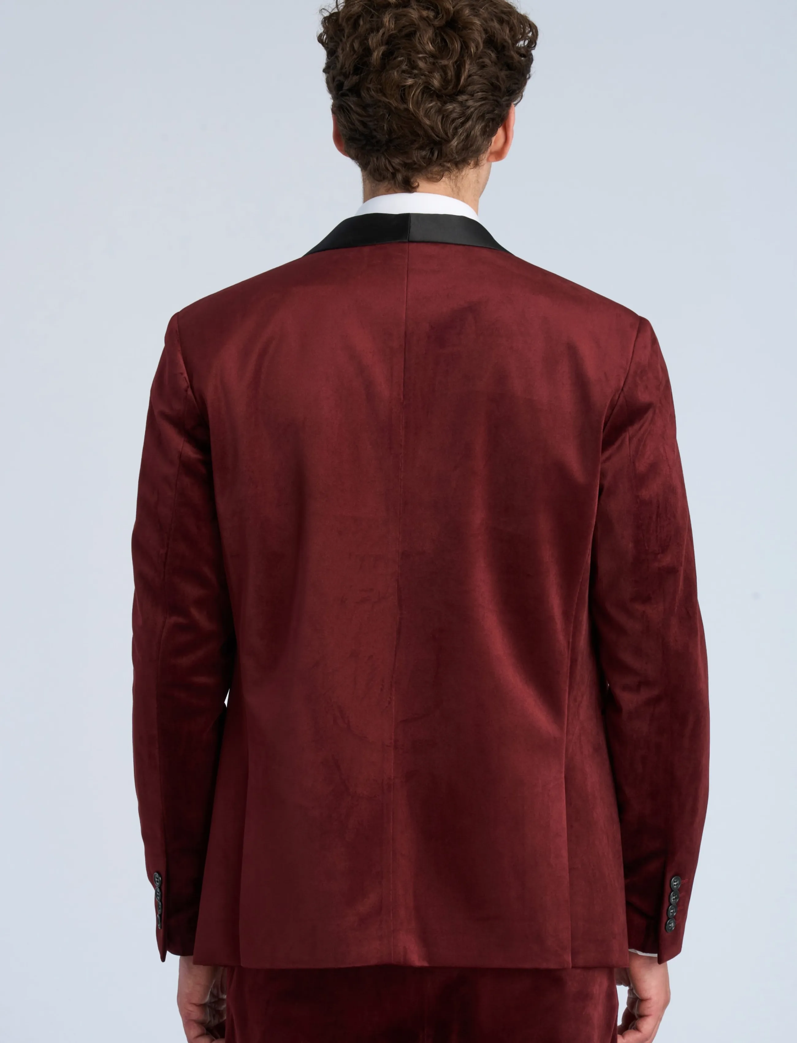 Lindbergh Velvet Tuxedo Suit helset herr – bild 3