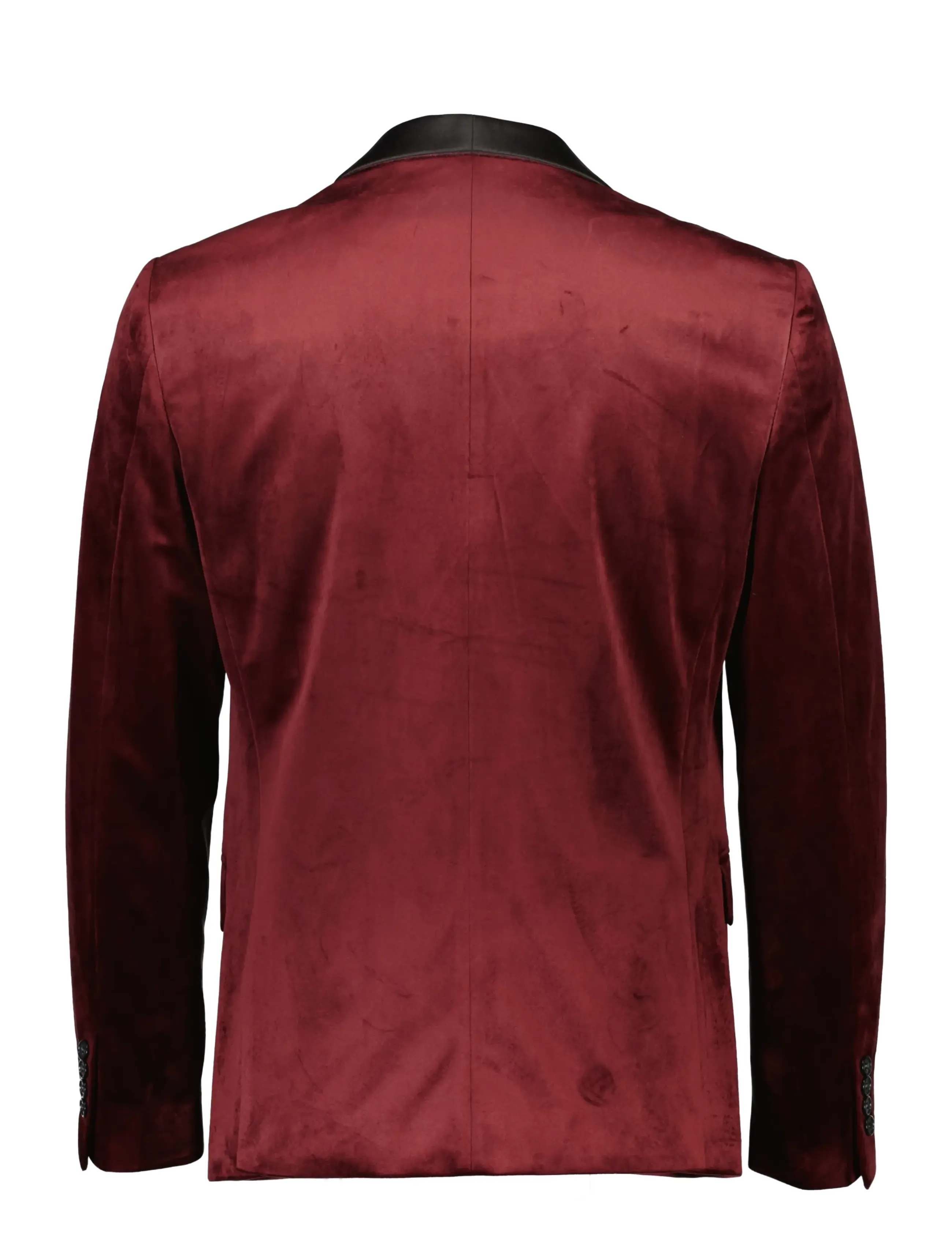 Lindbergh - Velvet tuxedo suit - smokingud - burgundy - 4