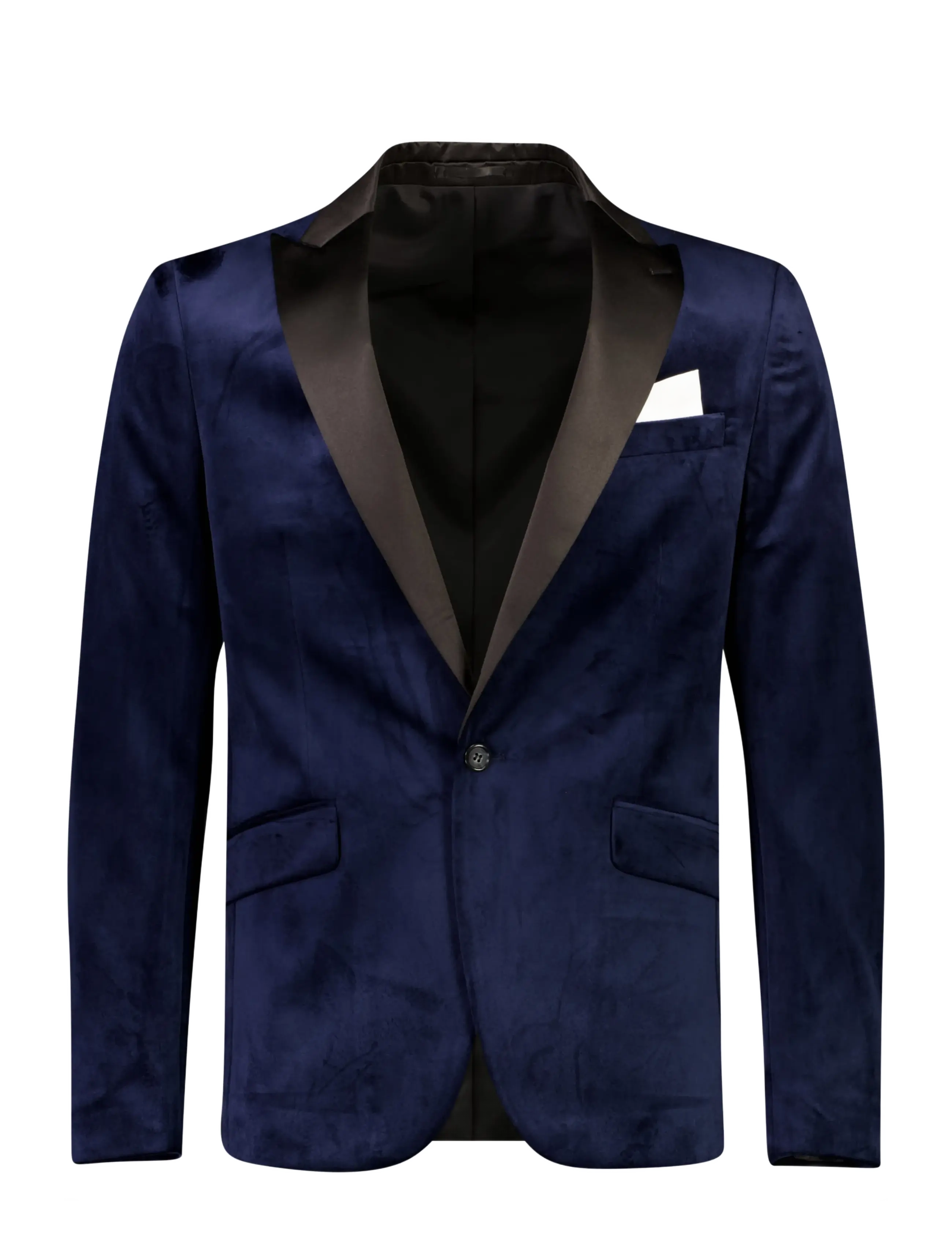 Lindbergh - Velvet tuxedo suit - smokings - dk blue - 3