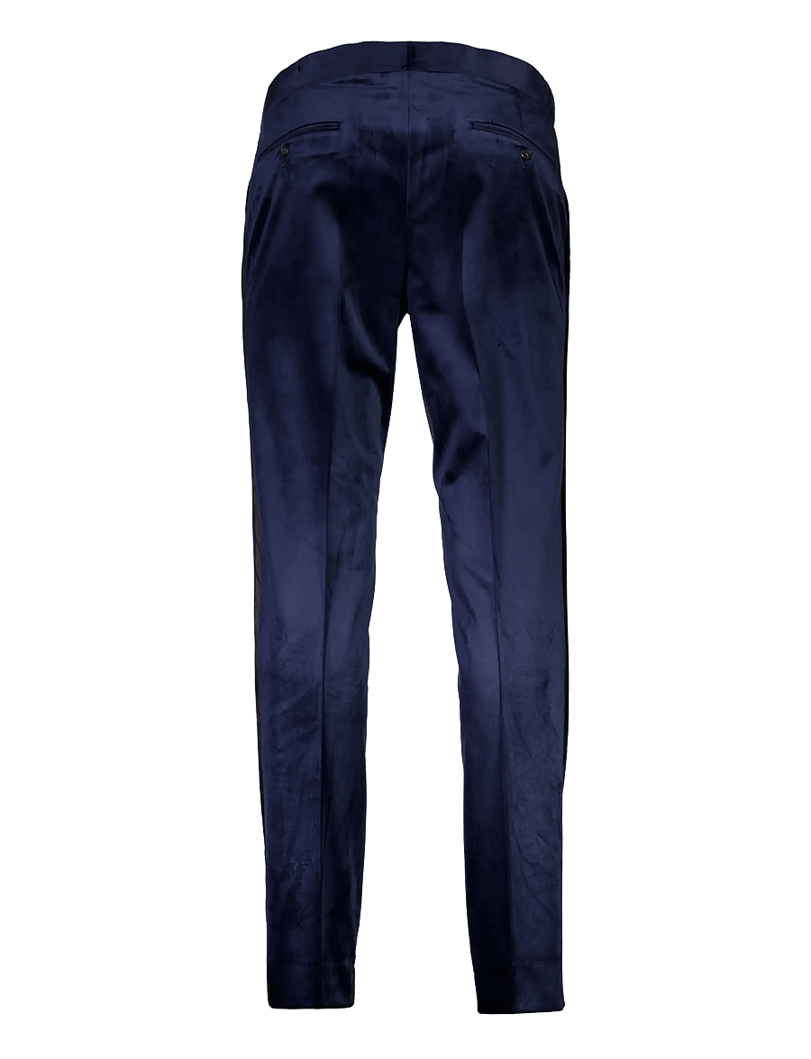 Lindbergh - Velvet tuxedo suit - smokings - dk blue - 4