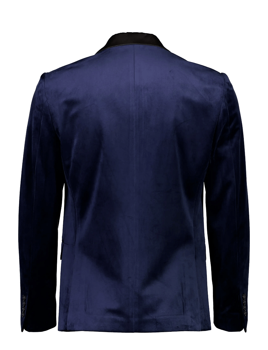 Lindbergh - Velvet tuxedo suit - smokings - dk blue - 5