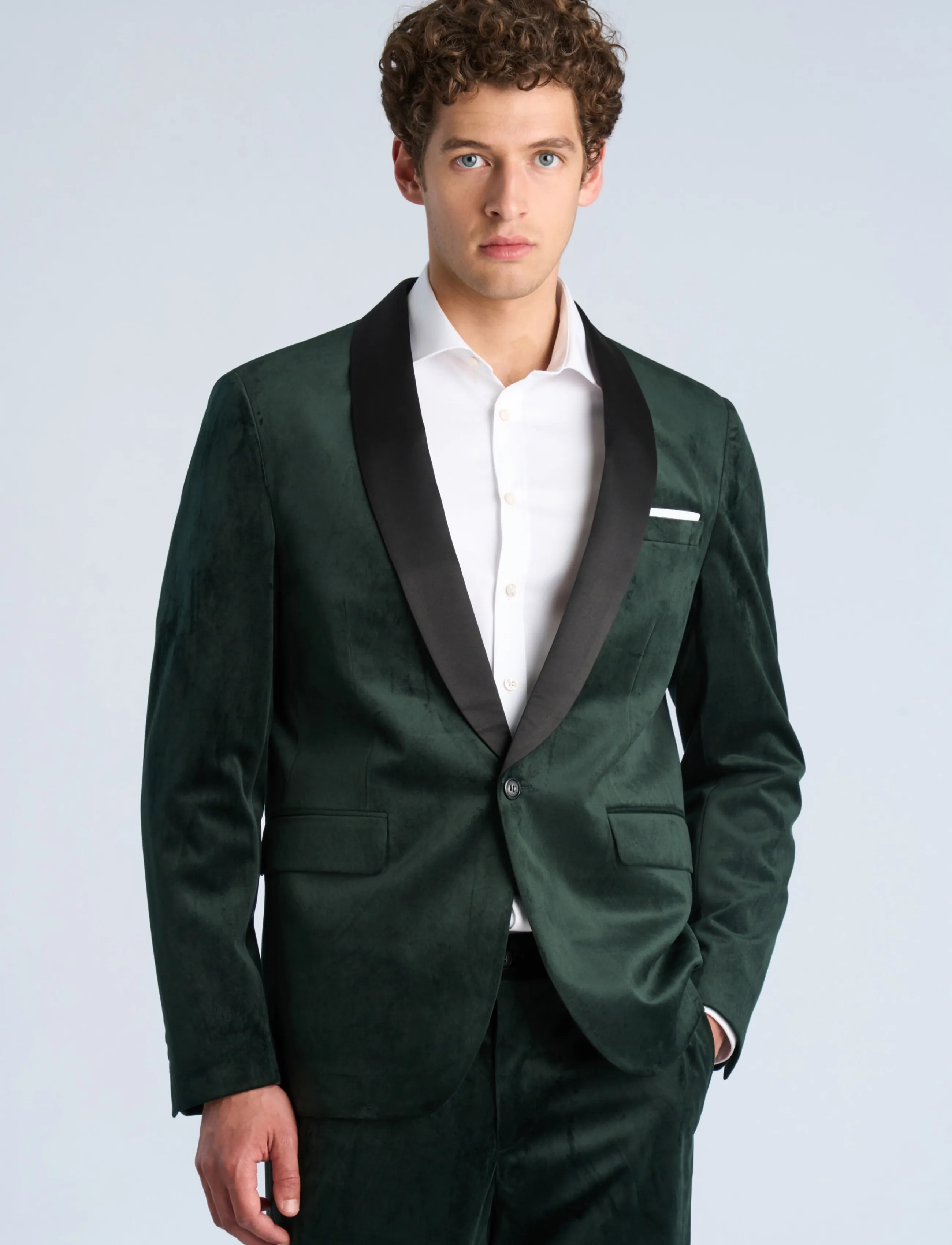 Lindbergh Velvet Tuxedo Suit helset herr – bild 2