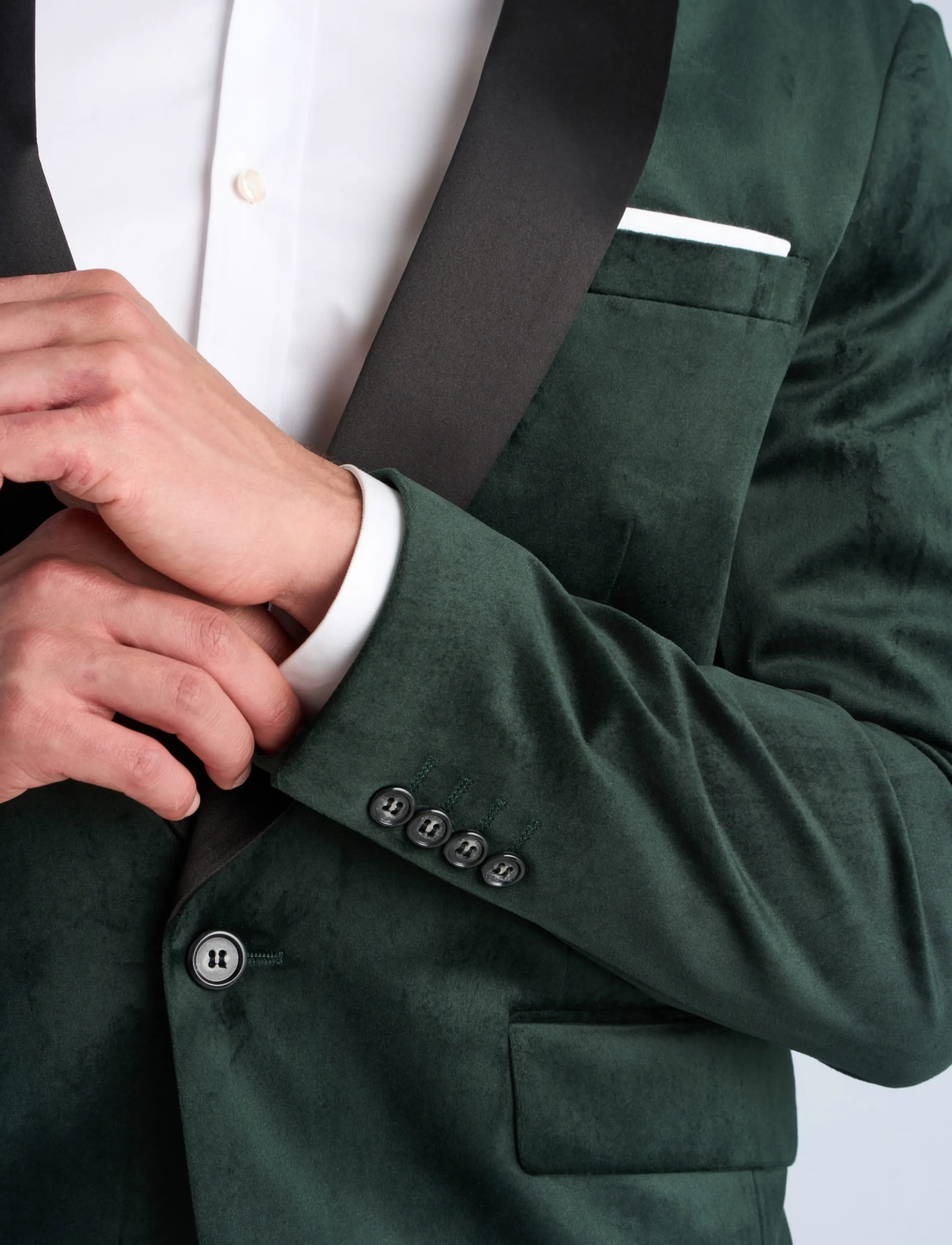 Lindbergh Velvet Tuxedo Suit helset herr – bild 8