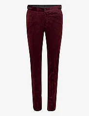 Lindbergh - Velvet tuxedo suit - double breasted suits - burgundy - 2