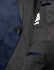 Lindbergh - Velvet tuxedo suit - double breasted suits - dk blue - 6