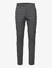 Lindbergh - Checked suit - double breasted suits - grey - 2