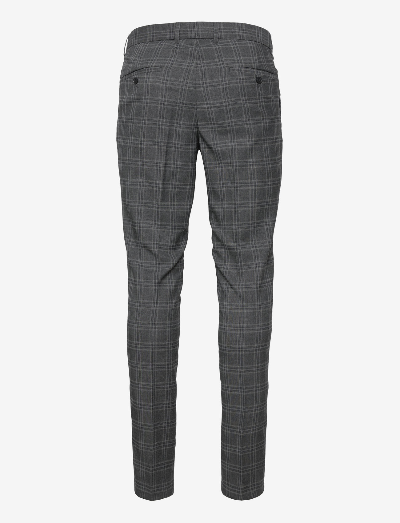 Lindbergh - Checked suit - grey - 3