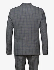 Lindbergh - Checked suit - grey - 1