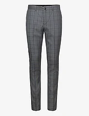 Lindbergh - Checked suit - grey - 2