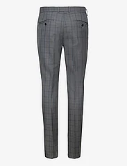 Lindbergh - Checked suit - grey - 3