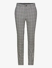 Lindbergh - Checked relaxed suit - zweireiher anzüge - brown - 2