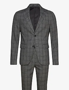 Classic checked stretch suit, Lindbergh
