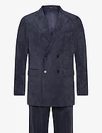 Fine corduroy superflex DBsuit - NAVY