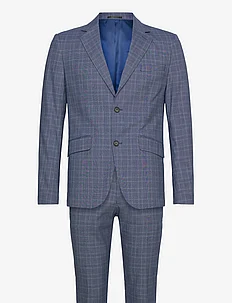 Checked stretch suit, Lindbergh
