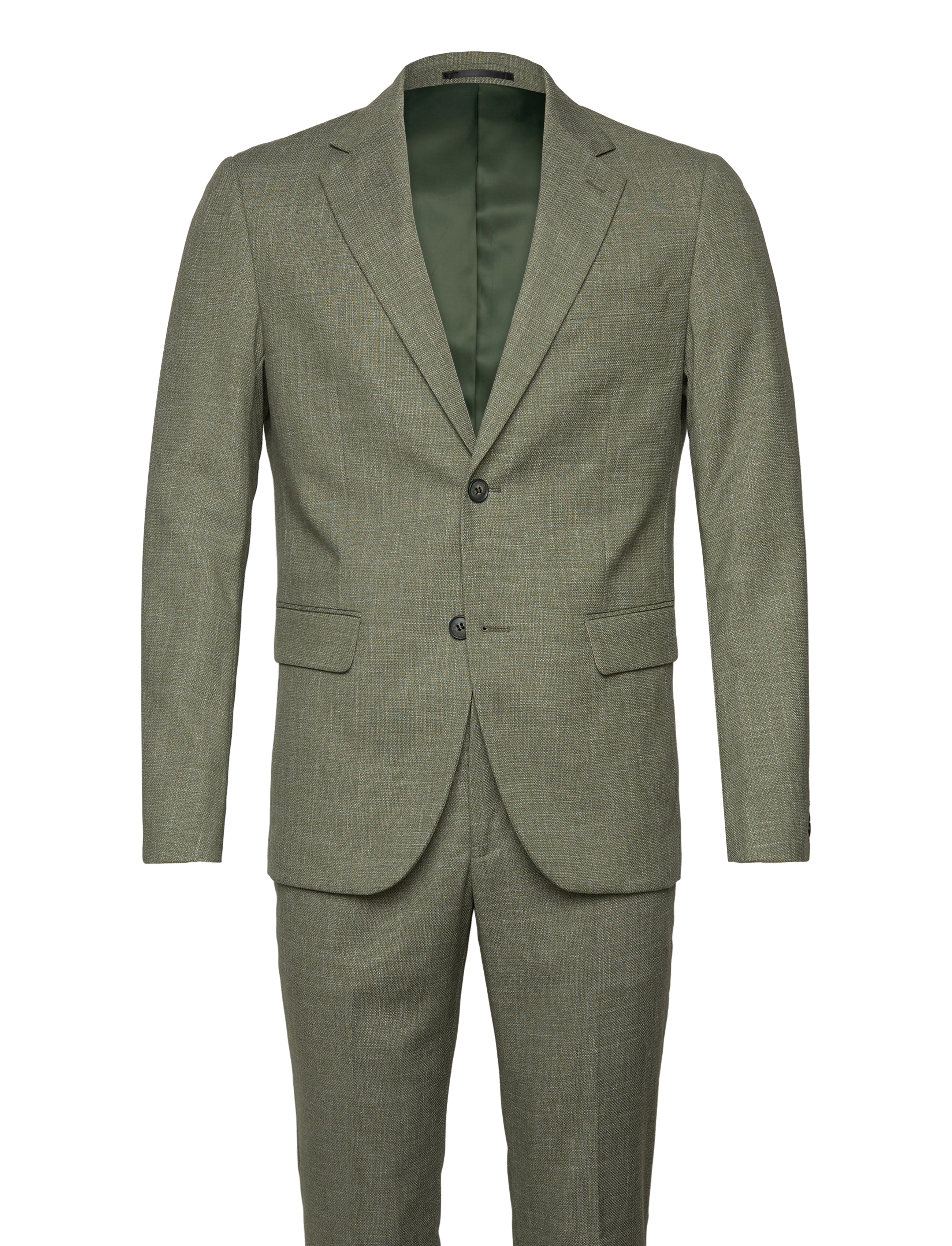 LINDBERGH Structure Stretch Anzug Khaki - 54 - Herren