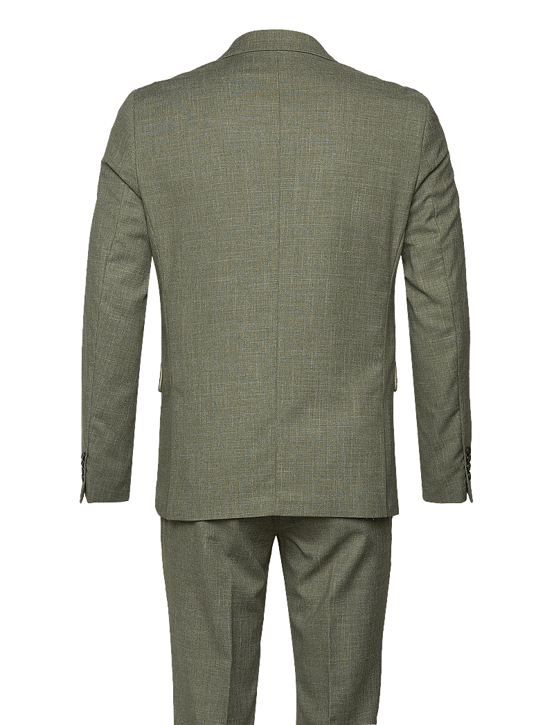 Lindbergh - Structure stretch suit - jakkesæt - army - 2