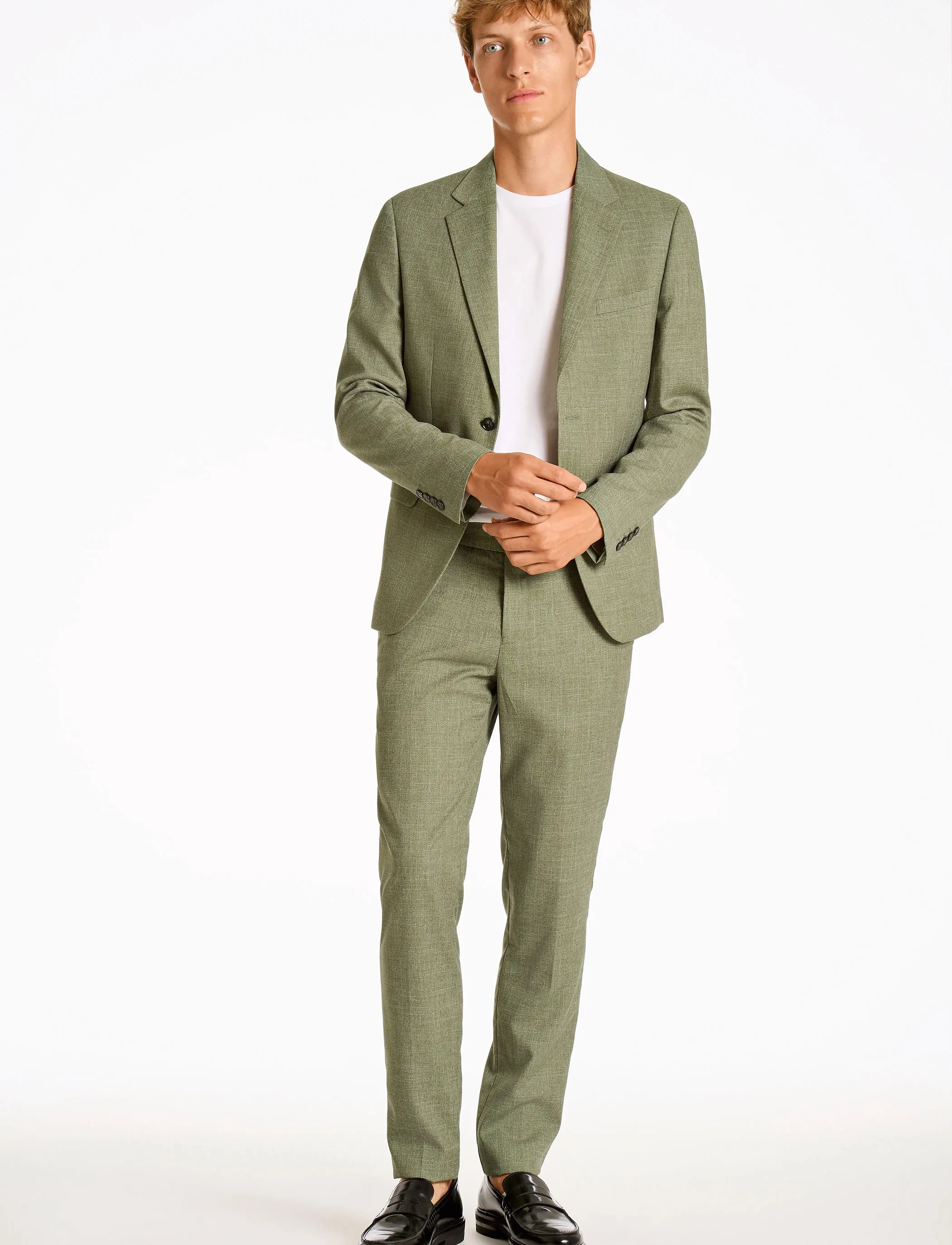 Lindbergh Structure Stretch Suit kostymer herr – bild 5